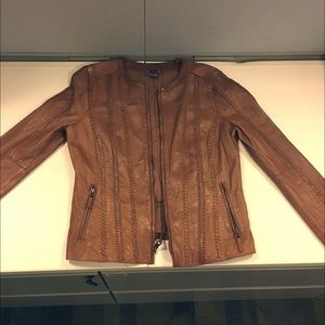 Awesome Vince Leather Jacket size Medium